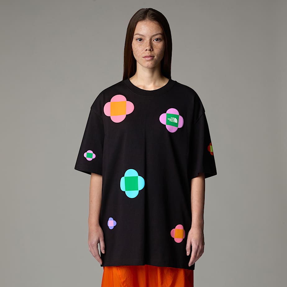 Orange north face shirt discount