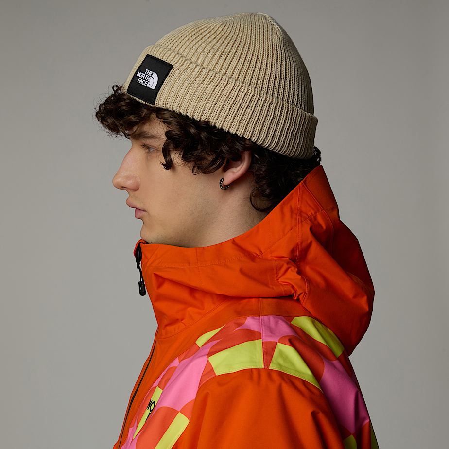 The north face beanie orange shop