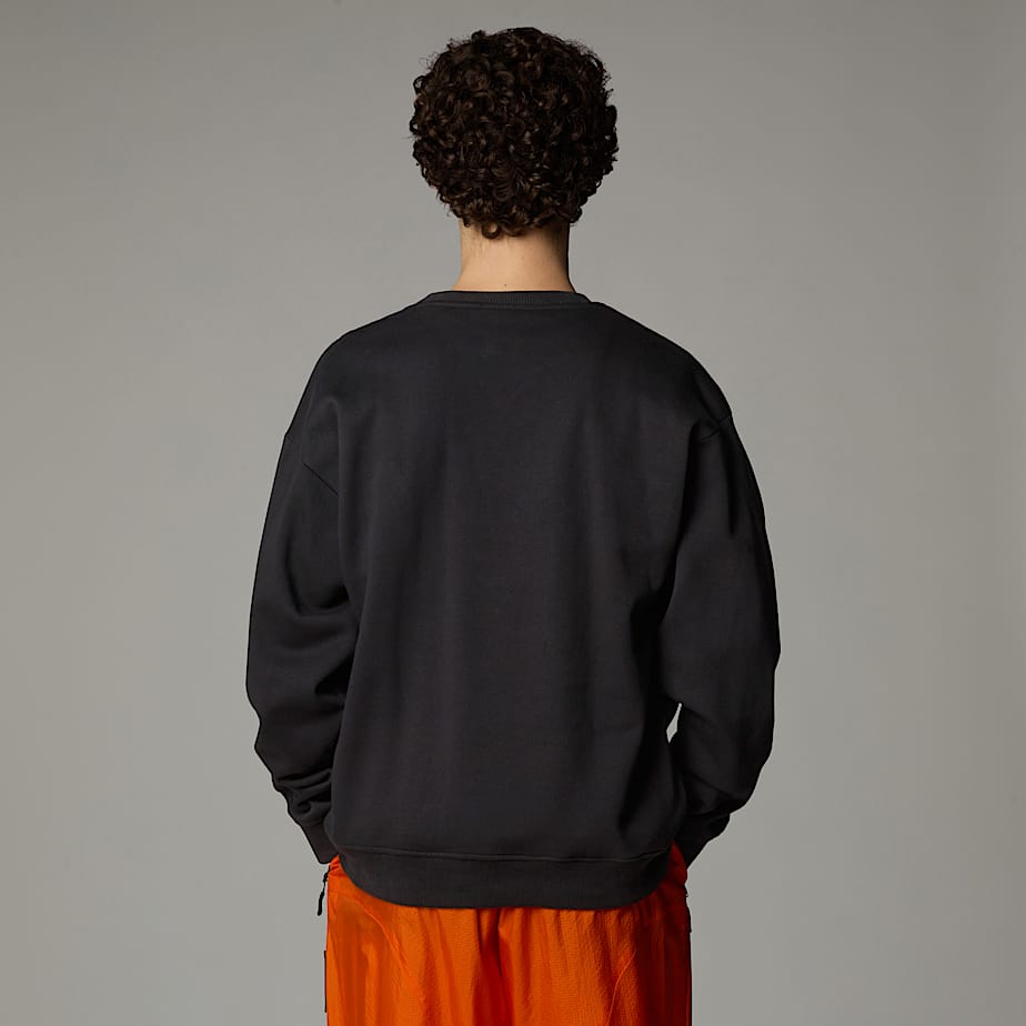 The north face logo crew sweatshirt best sale