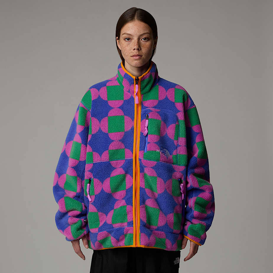 Unisex TNF X Yinka Ilori Printed Reversible Fleece Jacket The North Face UK