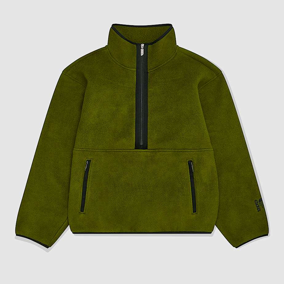 The north face green fleece on sale