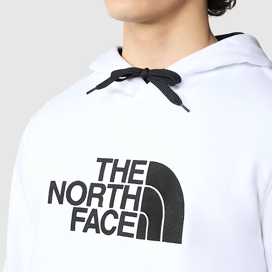 The north face drew peak hoodie white on sale