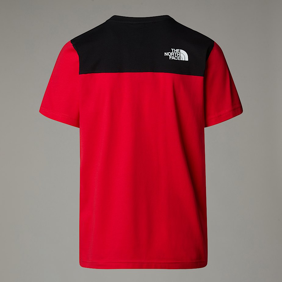 The north face red t shirt discount