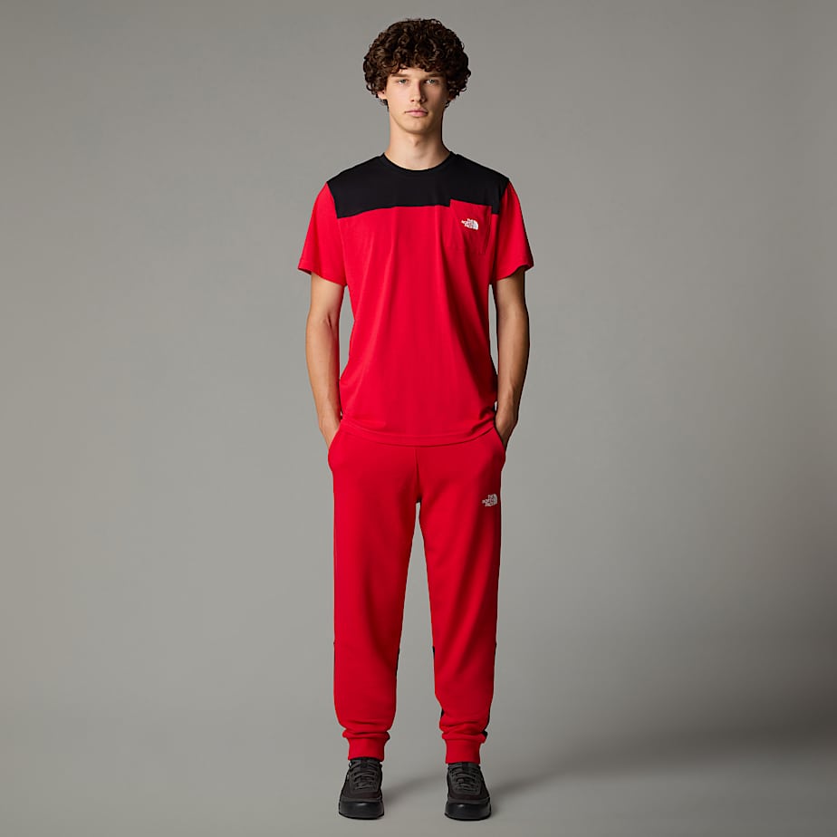 North face ribbed logo pants store