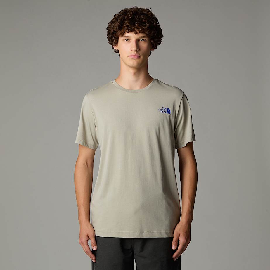 The north face t shirt grey discount