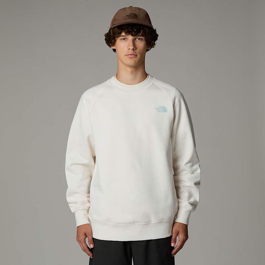 The north face raglan redbox crewneck sweatshir shop