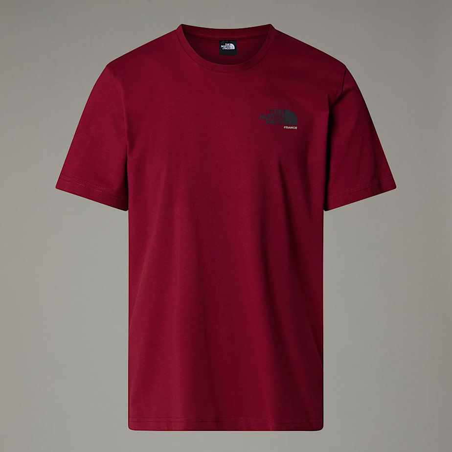 The north face t shirt red box sale