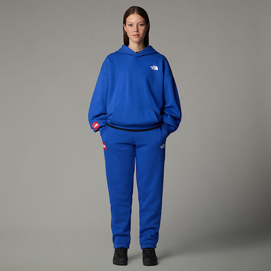 Blue north face joggers discount