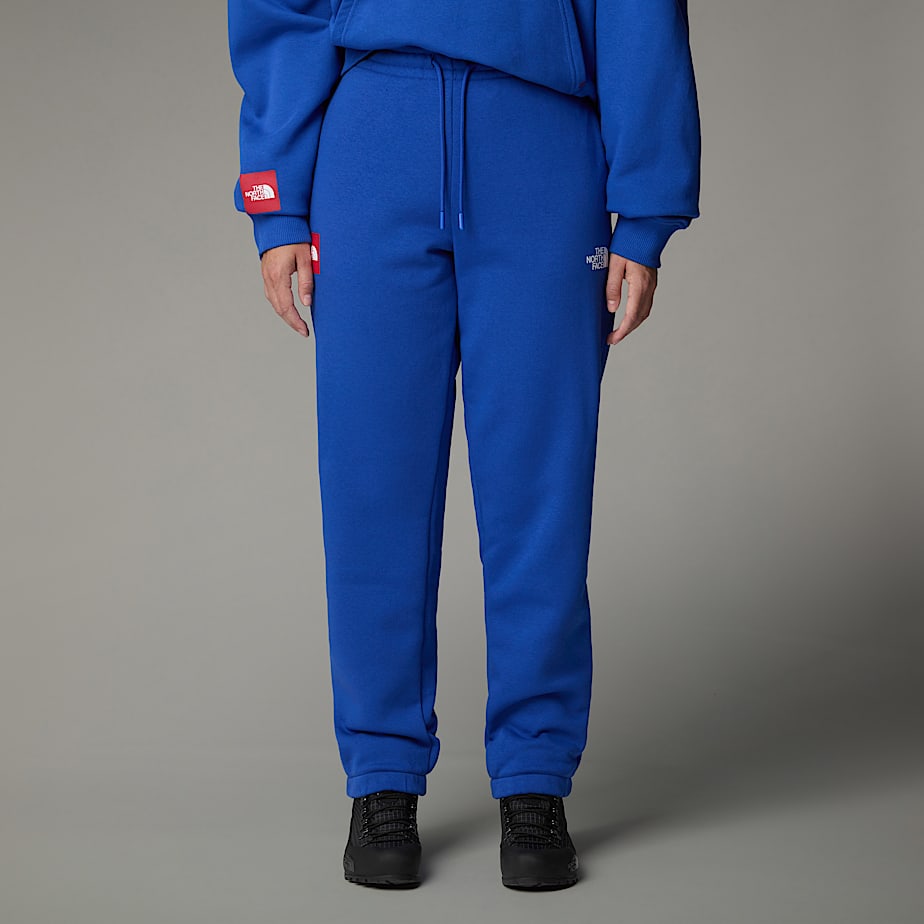 Blue north face joggers store