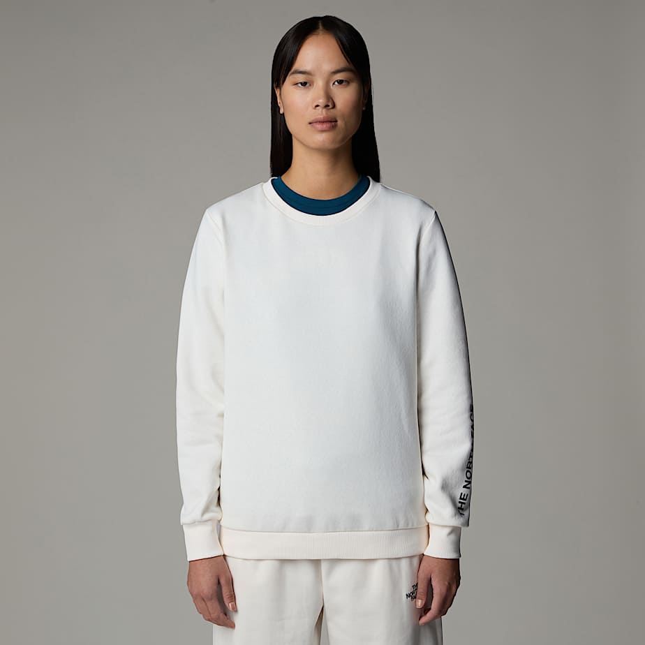 North face white sweater clearance