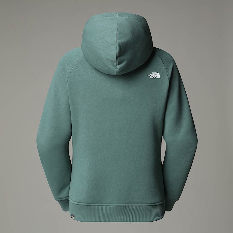 Womens green north face hoodie best sale