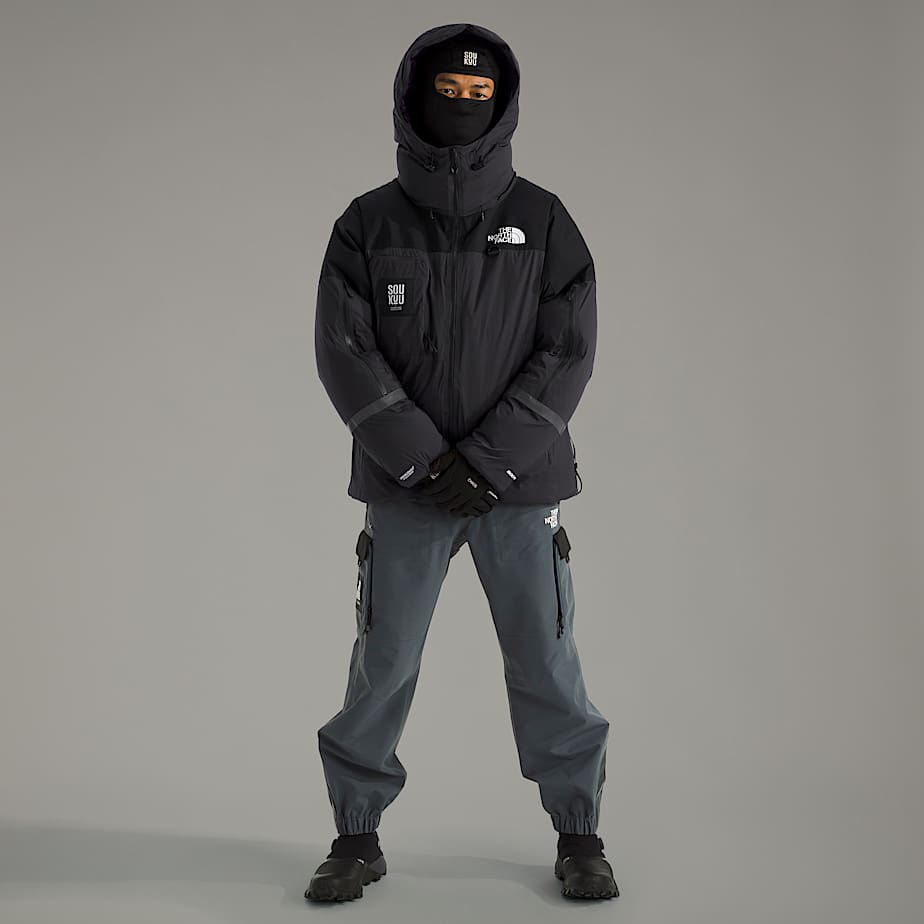 The North Face Undercover Soukuu Dotknit Double Hoodie Black