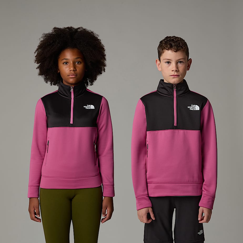 Sudadera con cremallera de 1 4 para jovenes The North Face ES
