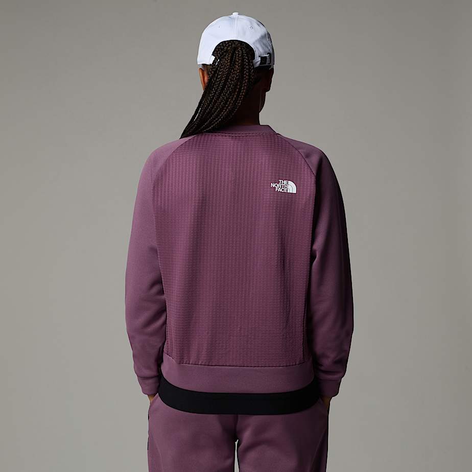 Women's the north face mountain pullover sweatshirt discount