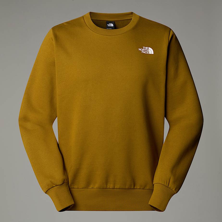 Orange north face sweatshirt store
