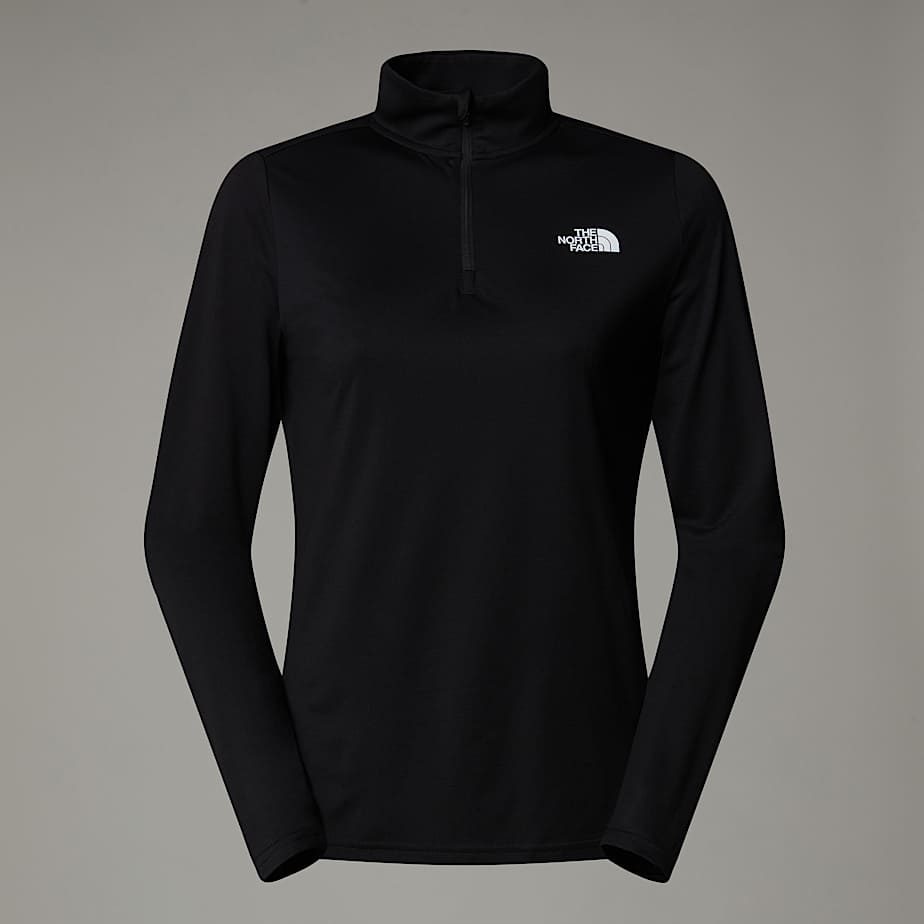 Quarter zip long sleeve shirt womens hot sale