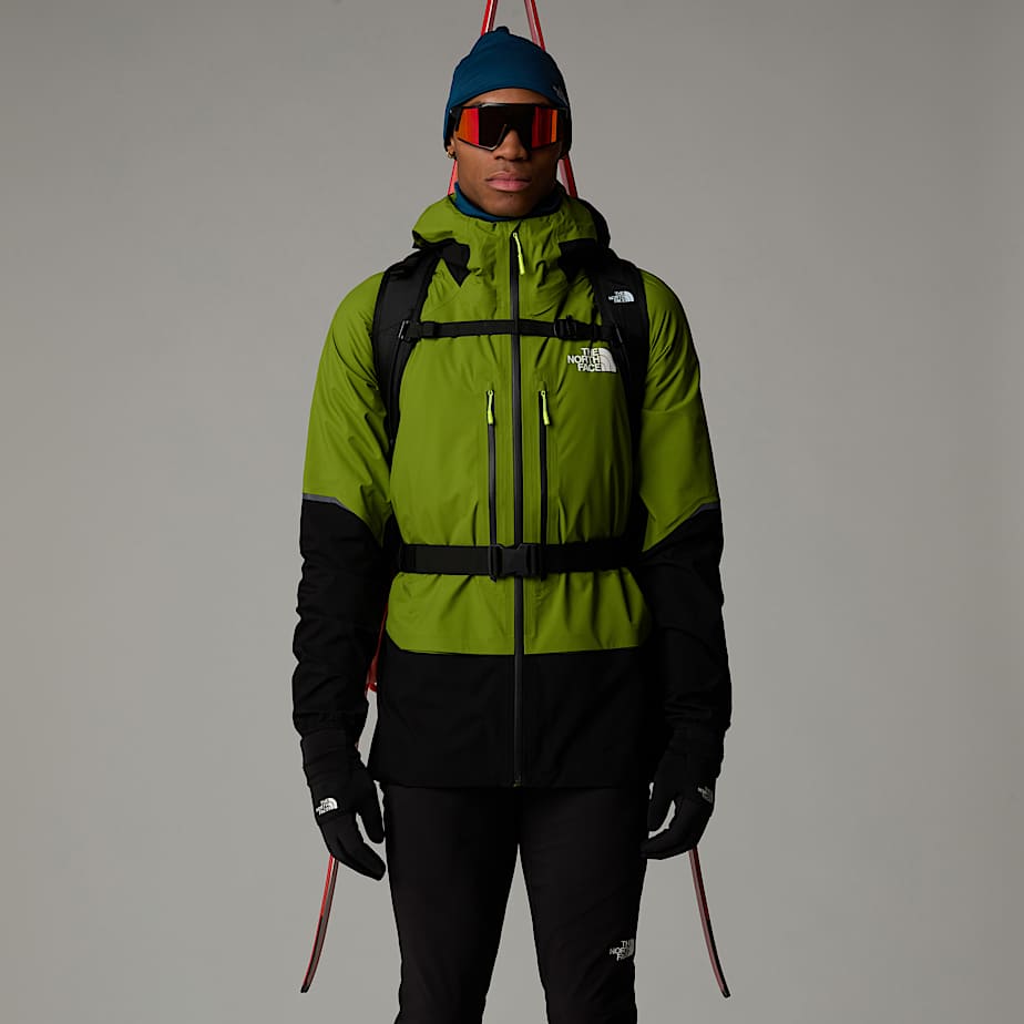North face jacket with backpack top