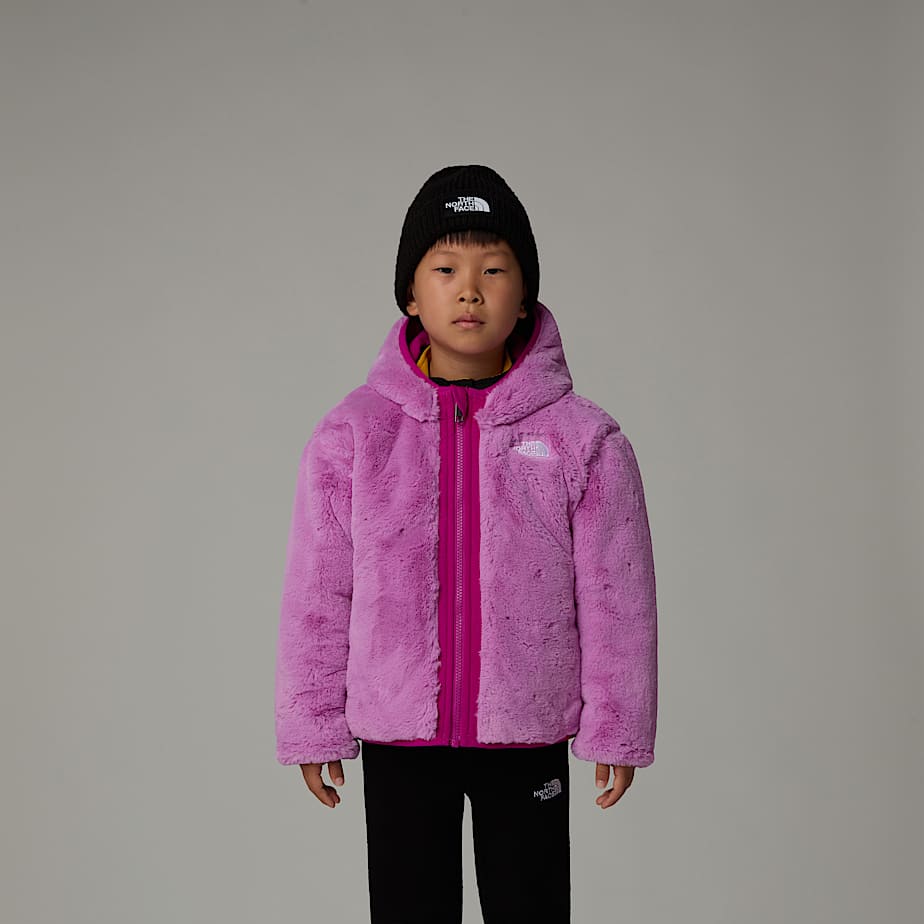 Giacca reversibile con cappuccio e cerniera integrale Shasta da bambini The North Face IT