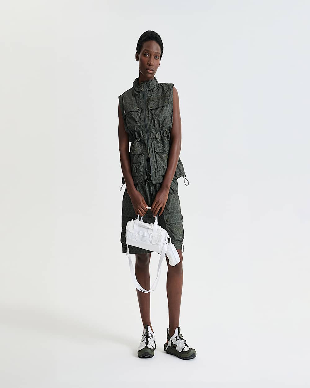 TNF X Cecilie Bahnsen Maria Translucent Base Camp Clutch Bag | The