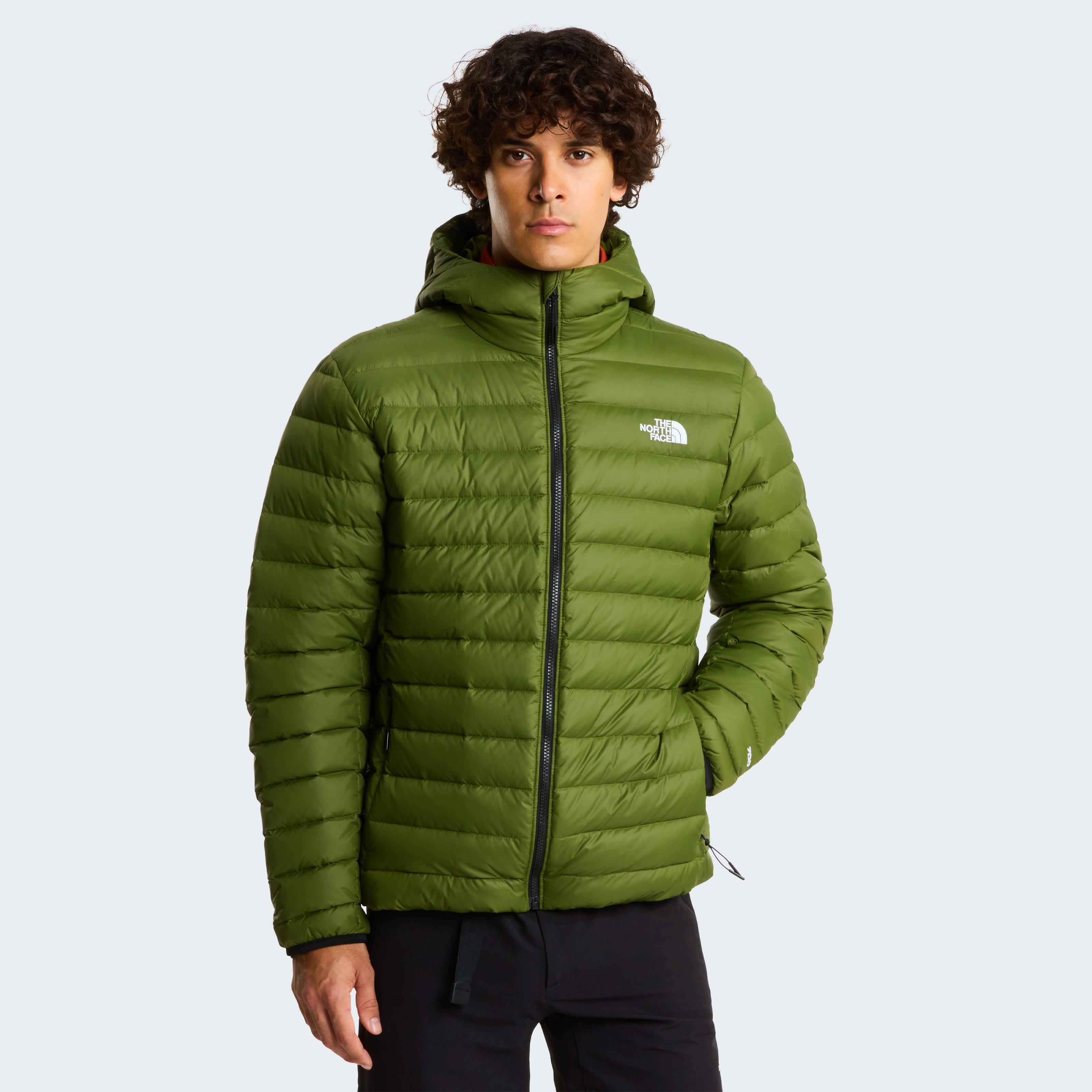 Men's Classic Down Hooded Jacket
